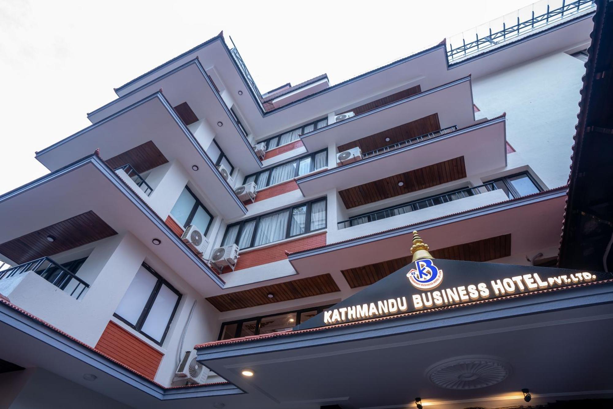Kathmandu Business Hotel Bagian luar foto